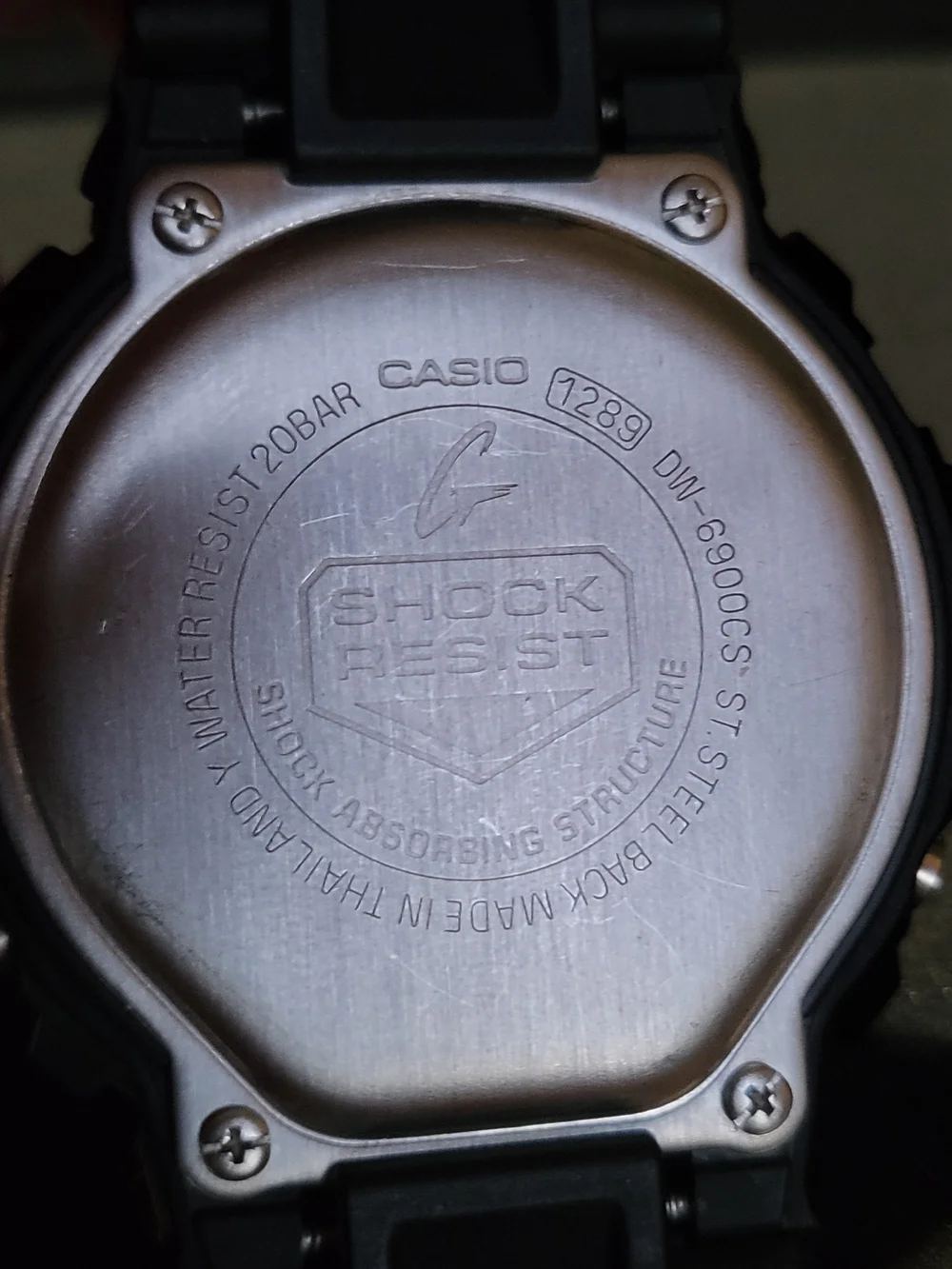 Casio G-Shock DW-6900CS Digital Watch — Zombie
